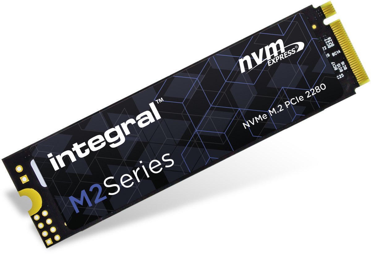 Integral 1TB M2-serie NVMe SSD | PCIe 3.1 | 3450/3200 MB/s | M.2 2280 Opslag gigant
