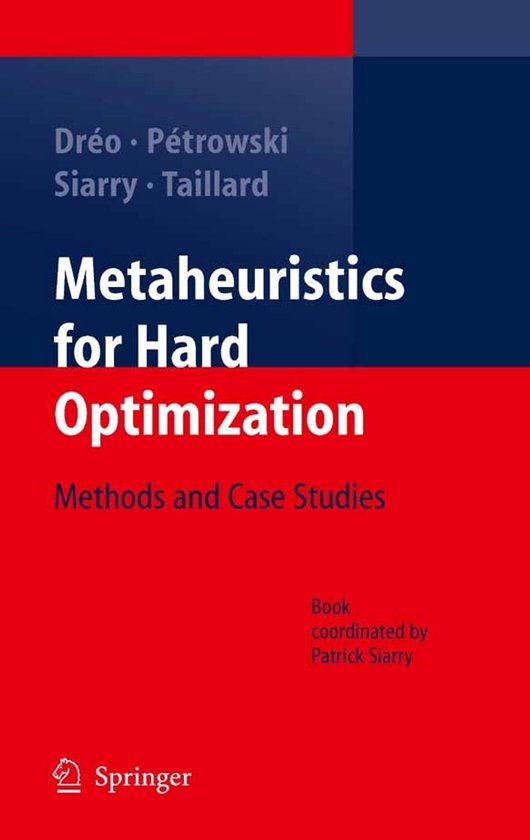 Metaheuristics for Hard Optimization - cover