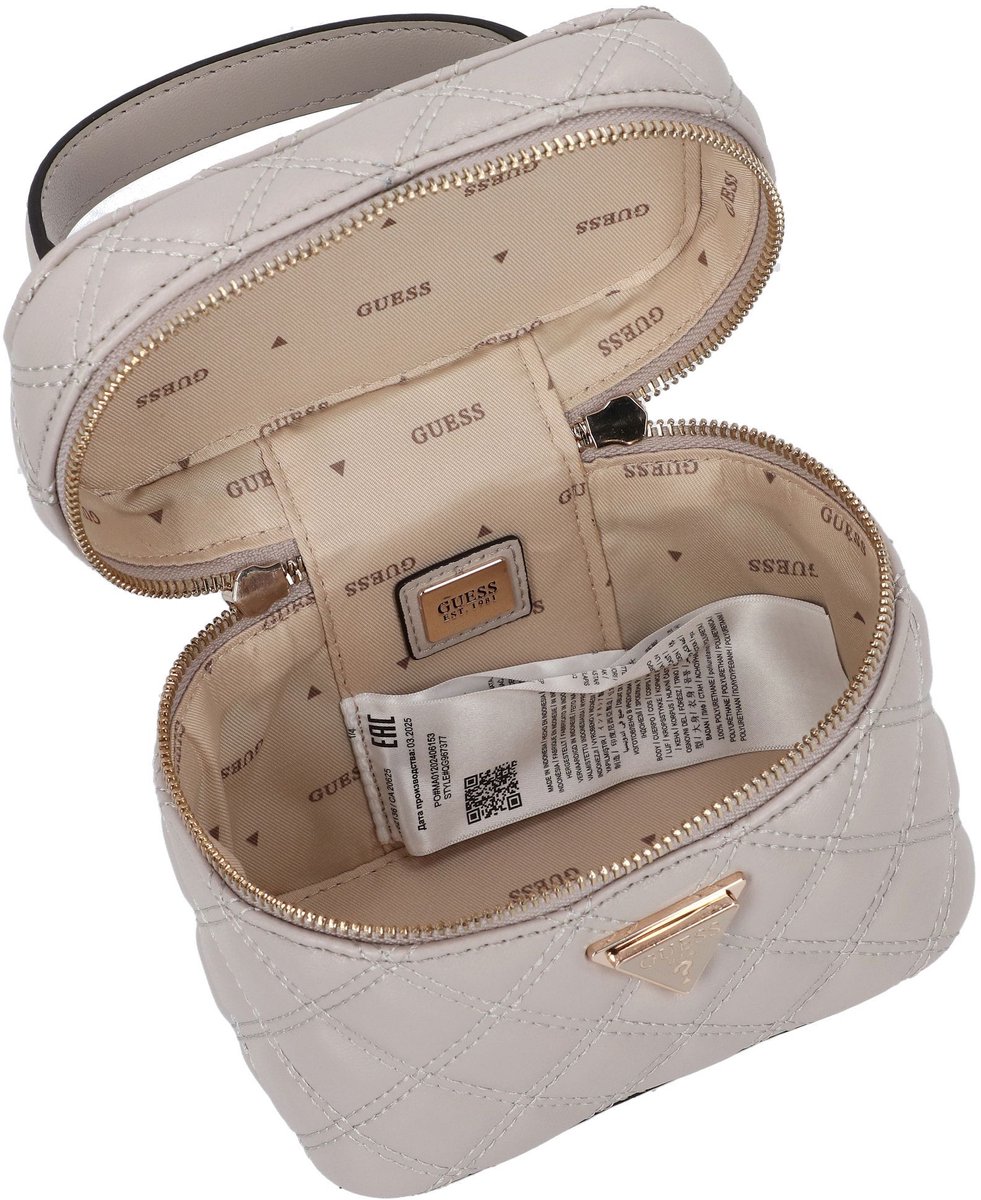 Sac à épaule GUESS Tamsin Convertible – Dark Taupe – Femme – Neuf Avec étiquettes