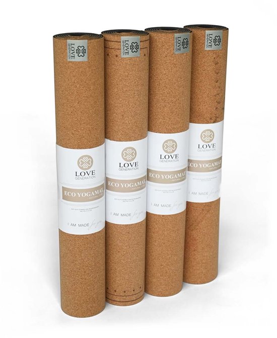 Love Generation - Eco Yogamat - Kurk van Love Generation — afbeelding 3