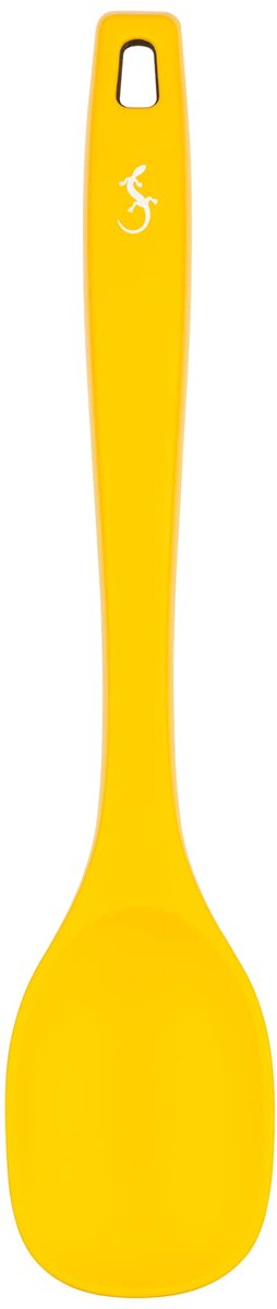 LURCH 240041 Smart Tool Kooklepel UV ProTech oppervlakteafwerking siliconen met nylon kern 28cm, Lemonade