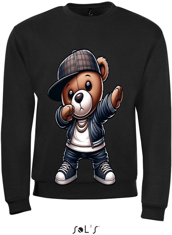 Sweat-shirt 2-195 Dapping Teddy - 4XL, bleu marine