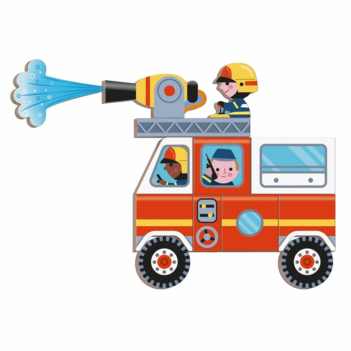 Janod - Magnetibook - Brandweer — afbeelding 10