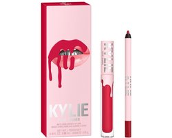 Kylie Cosmetics Kylie Lipkit - 402 Mary Jo K - Matte Liquid Lipstick 3 ml + Lip Liner 1,1 g - cadeauset
