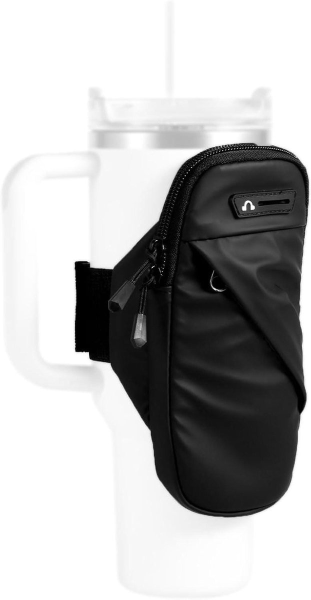 - Waterfles Zakje voor Buiten Sporten en Hardlopen - Waterdicht en Dubbellaags - Sportflestas - Bidonhouder en Bekeraccessoires - Allecto Plus