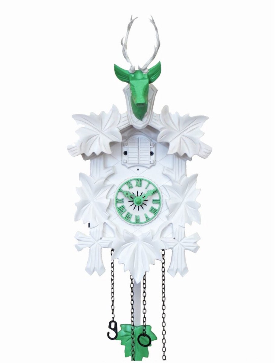 Engstler - 522/5/19 - Koekoeksklok - 1-daags kettinguurwerk - Notenhout - 30 cm