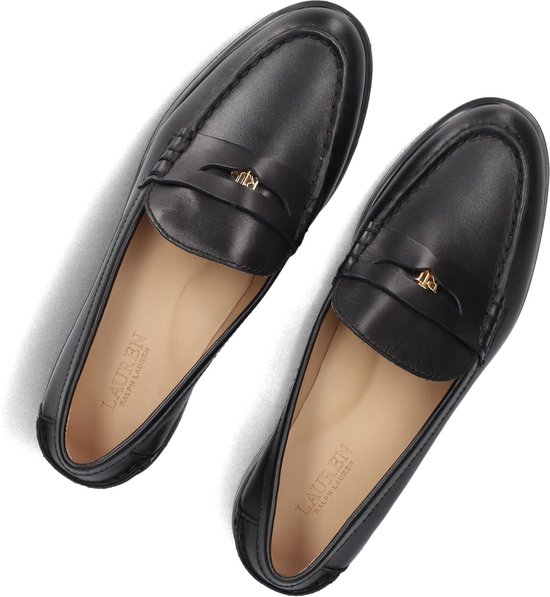Mocassins Marli LAUREN RALPH LAUREN pour femme - Chaussures à enfiler - Zwart - Taille 38
