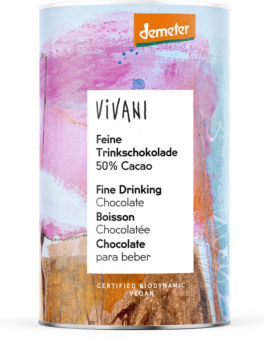 Vivani Hot chocolate drink Demeter 50% cacao bio 300 Gram