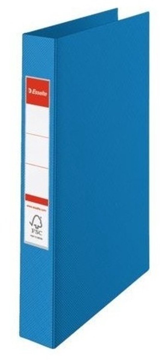 10x Ringmappen blauw A4 2 gaats -