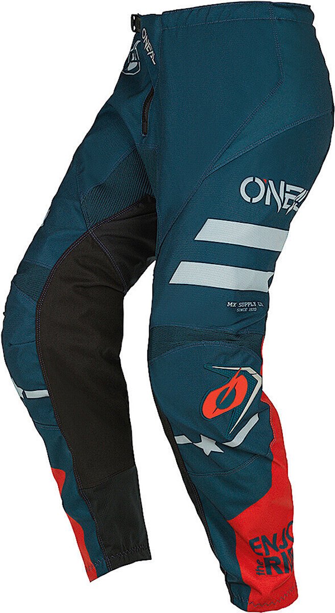 O'NEAL Element Squadron V.22 Blauw Rood Motorcross Broek - Broek