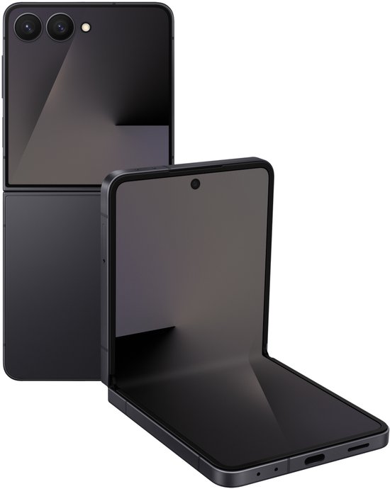 Samsung Galaxy Z Flip7 5G smartphone 256GB Jet Black, 6.9″ scherm, 12GB RAM, 50MP camera, 4300mAh batterij