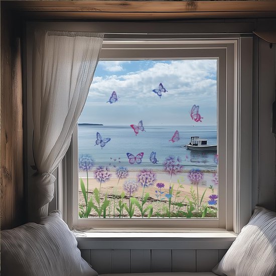 Raamstickers Butterfly Set | Raamstickers Vogels & Vlinders | Studio Haikje