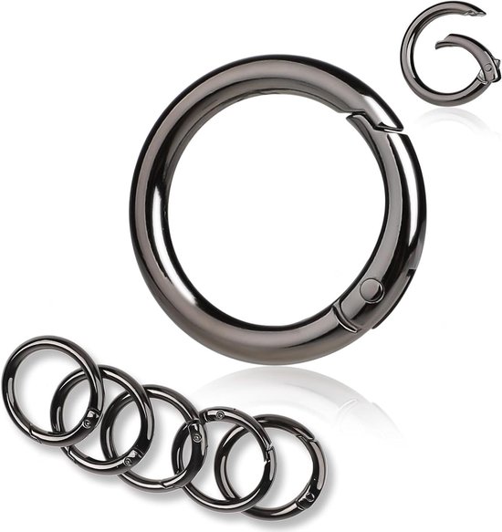 Prym D-ringen metaal zilver 25mm - 't Pandje Naaimachines