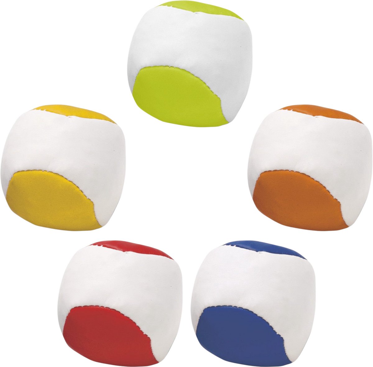 Professionele Jongleerballen Set 5 stuks Hoge Kwaliteit - Jongleer Ballen Set - Juggling balls - Circusballen - 5 x Jongleer Bal — cadeau in Spellen & Speelgoed - foto 3