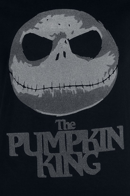 T-shirt femme Jack Skellington - King des Citrouilles (L'Étrange Noël de Monsieur Jack) - Noir - XXL
