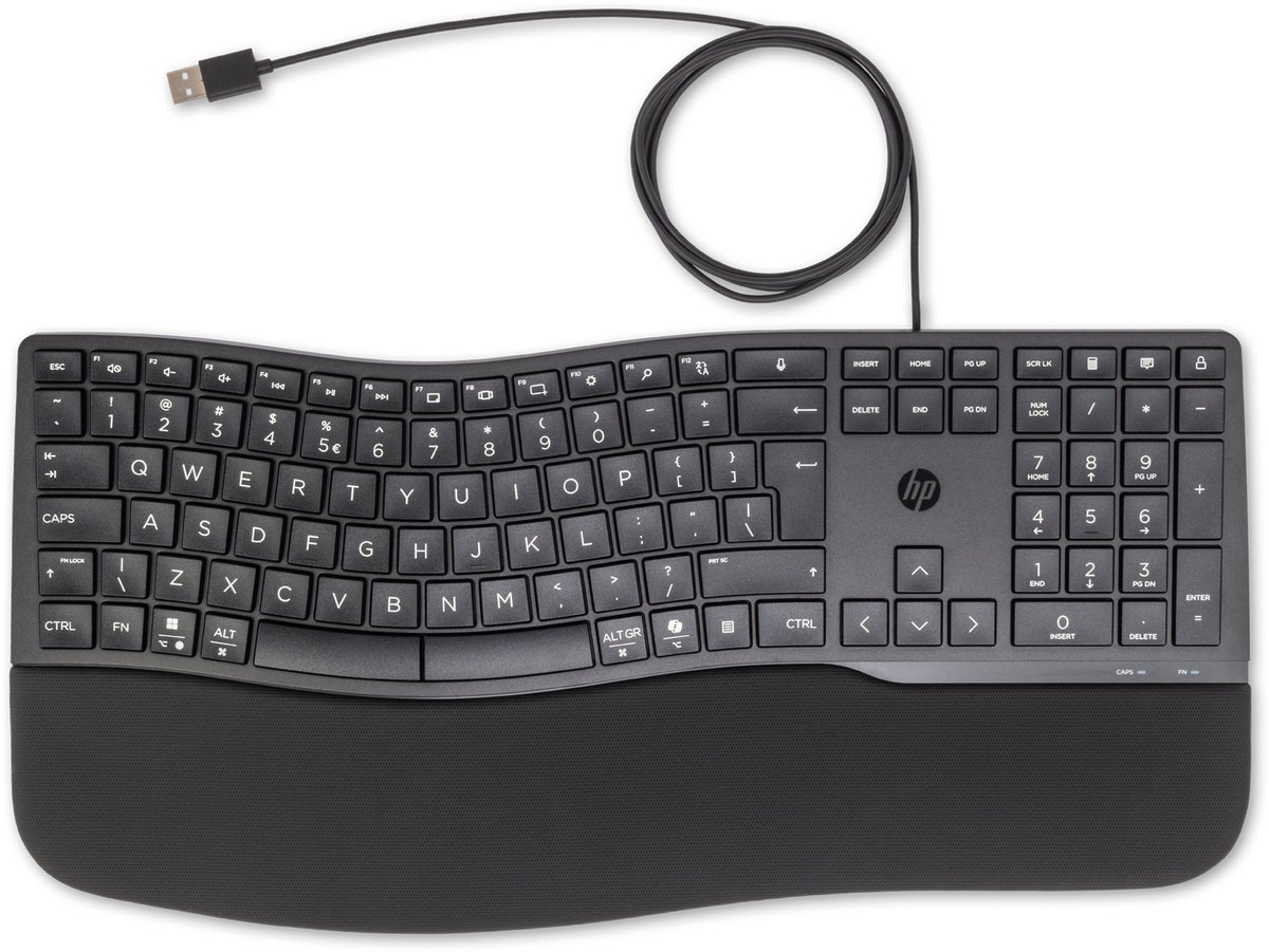 HP 480 Comfort Bedraad Toetsenbord QWERTY