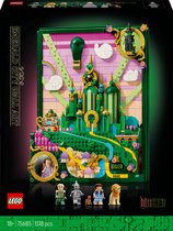 Décoration murale LEGO Wicked Emerald City pour Adultes - 75685