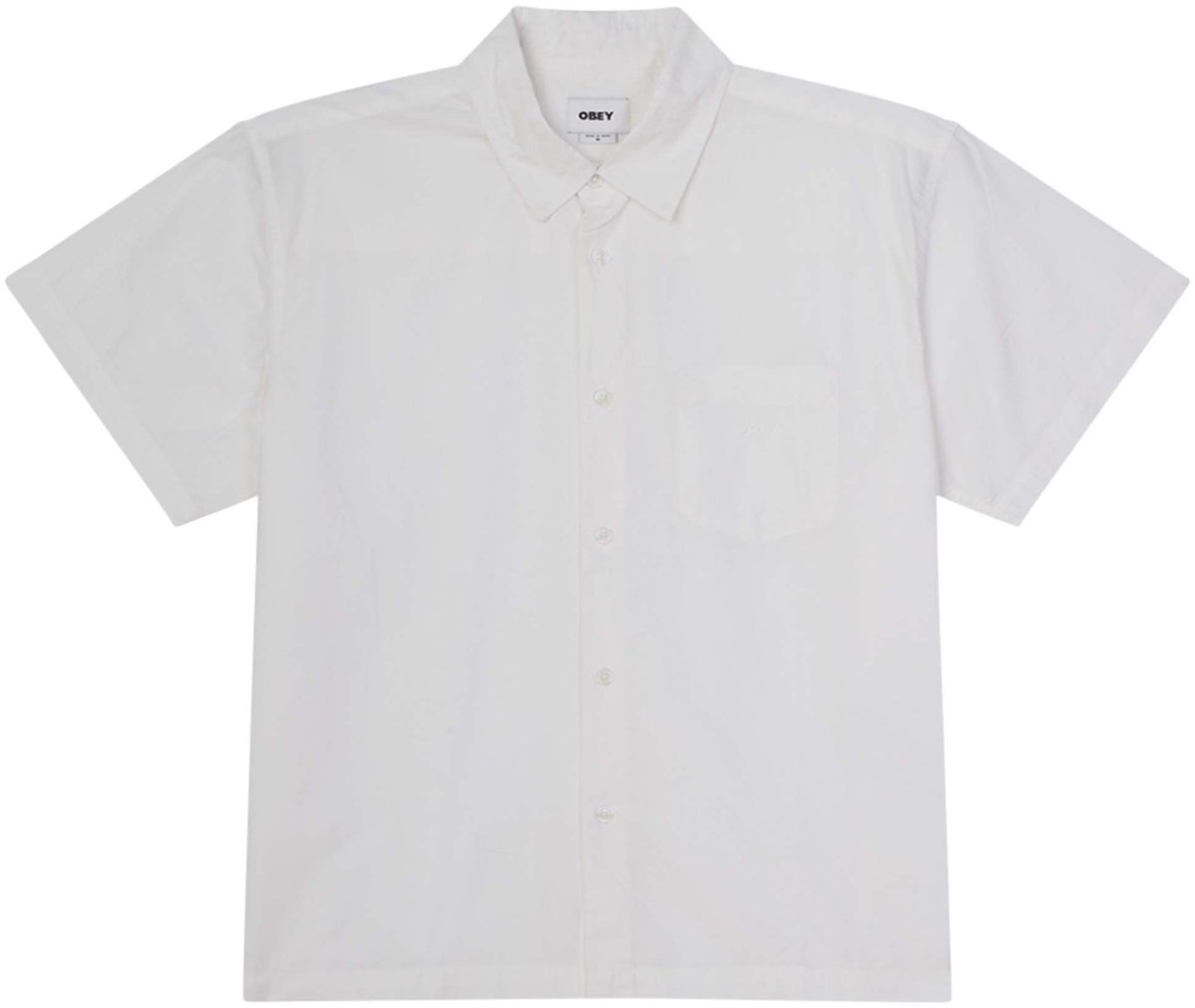 Obey T-Shirt Wire Woven Ss - Fashion Wear - Volwassen