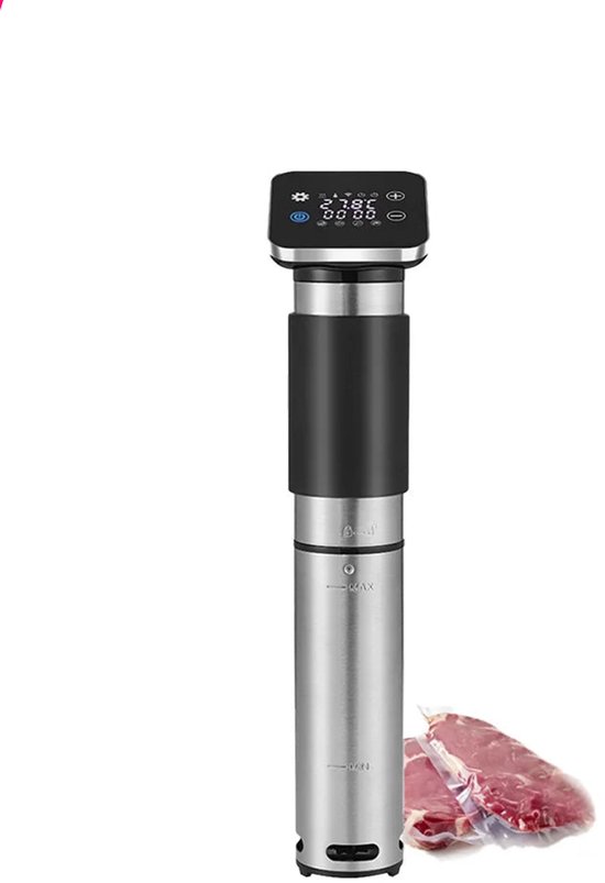Sous vide bundel met Ziva Savant (1200W) sous-vide stick - Ziva Slimtouch vacuümsealer
