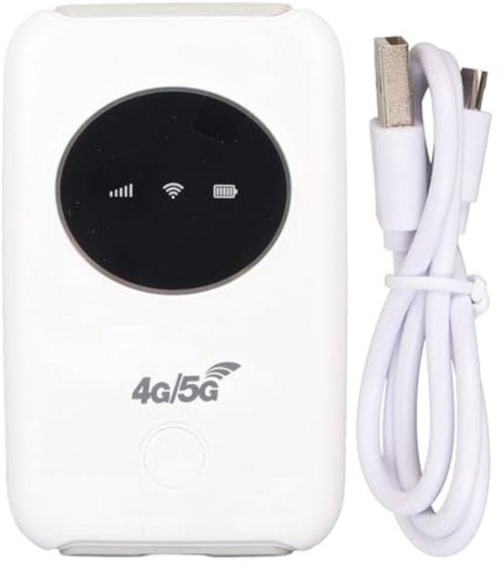 Foto: 5g lte draagbare wifi modem 300 mbps 3200 mah simlockvrij