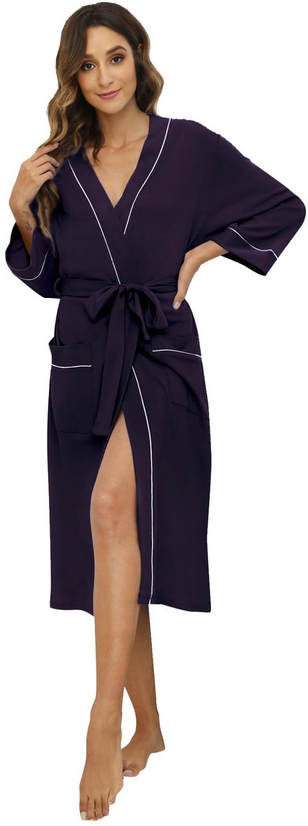 Kimono Badjas - 100% Katoen - Dames