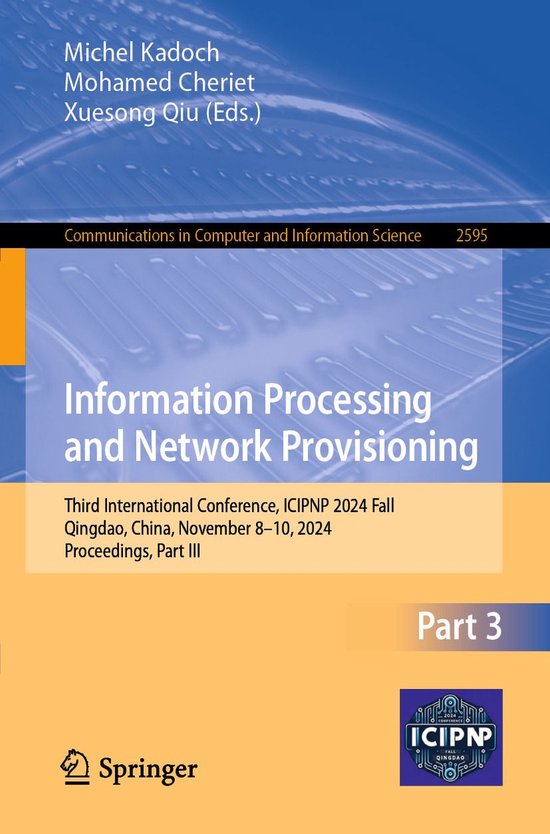 Springer Nature Proceedings Computer Science 3 - Information ... - cover