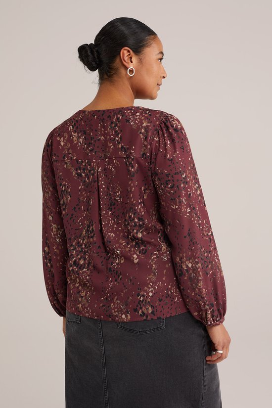 WE Fashion Dames blouse - Curve