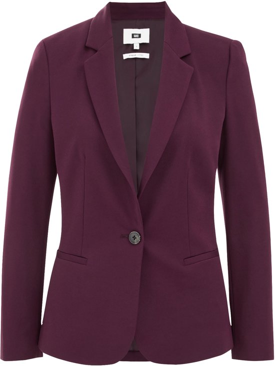 WE Fashion Dames getailleerde jersey stretch blazer