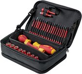 Wiha Gereedschapset slimVario® electric assorti 32-delig incl. functionele tas - 43465