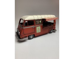 Foodtruck metaal food truck ijs verkoopwagen Rood