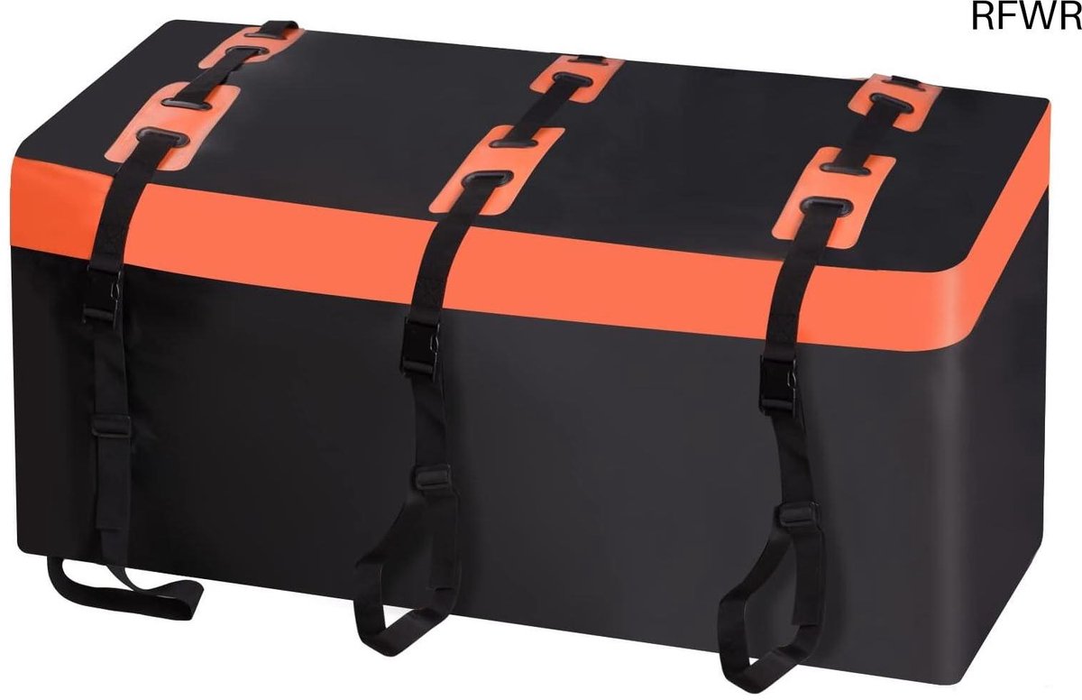 RFWR® Waterdichte Dakkoffer voor Trekhaak - 566 Liter - Scheurbestendig en Opvouwbaar
