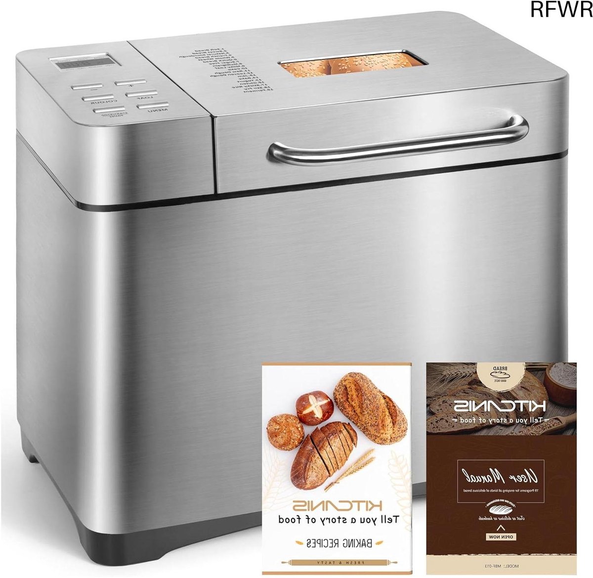 RFWR® Broodbakmachine 19-in-1 voor perfecte broden en deeg