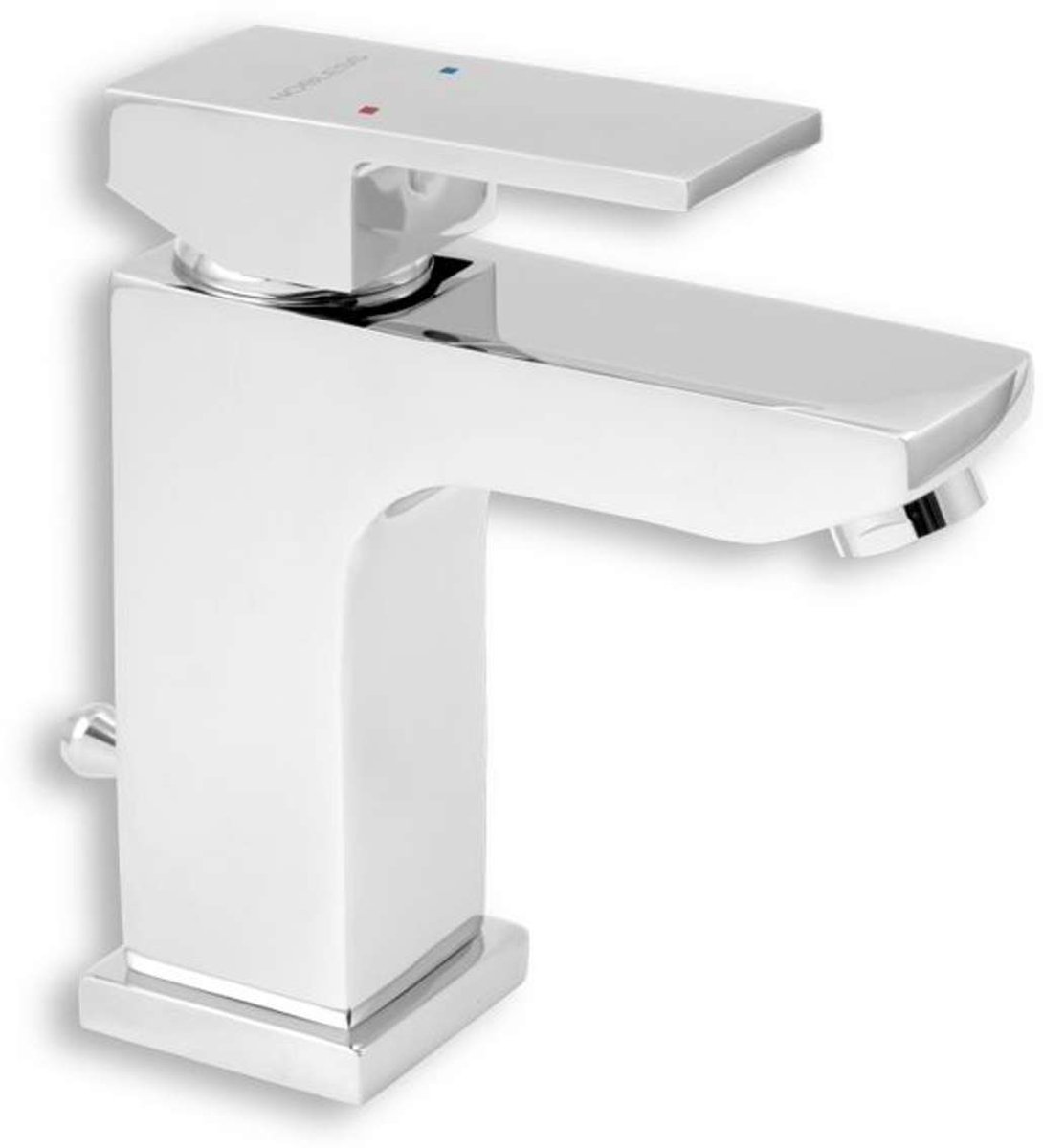 Novaservis Nobless Edge - Wastafelkraan met afvoergarnituur, chroom 36001,0