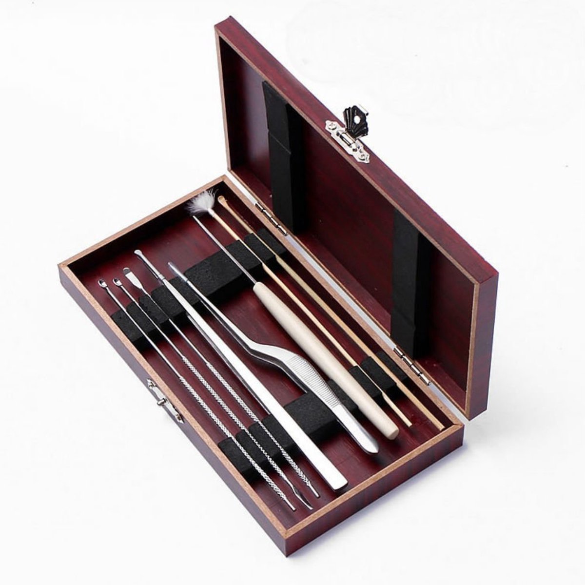 8 stuks oorstokjes, oorsmeerverwijderaar, oorverzorgingstools, multifunctionele beautytoolset