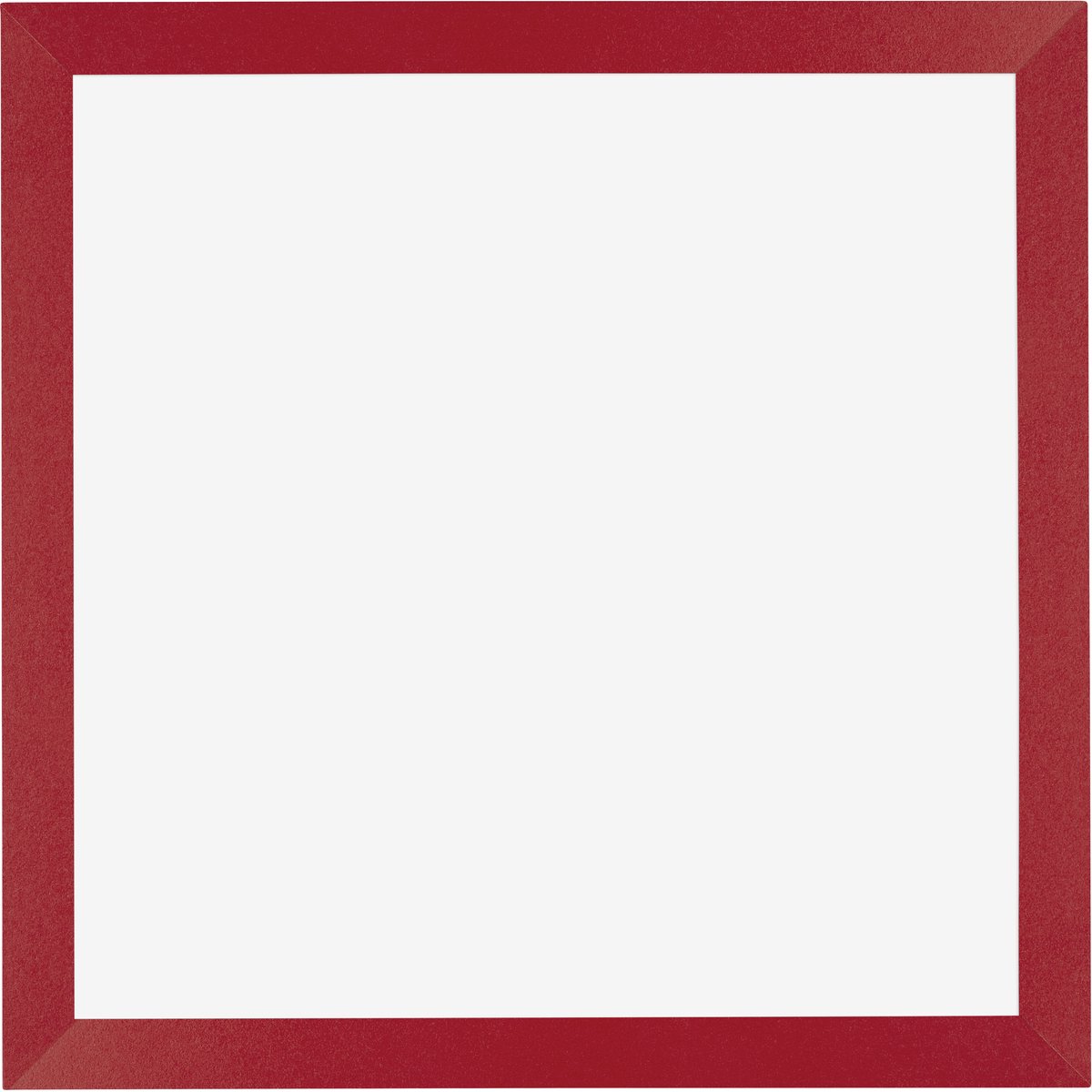 Dutch Frame Factory Fotolijst 60x60 cm - MDF - Rood - Marseille