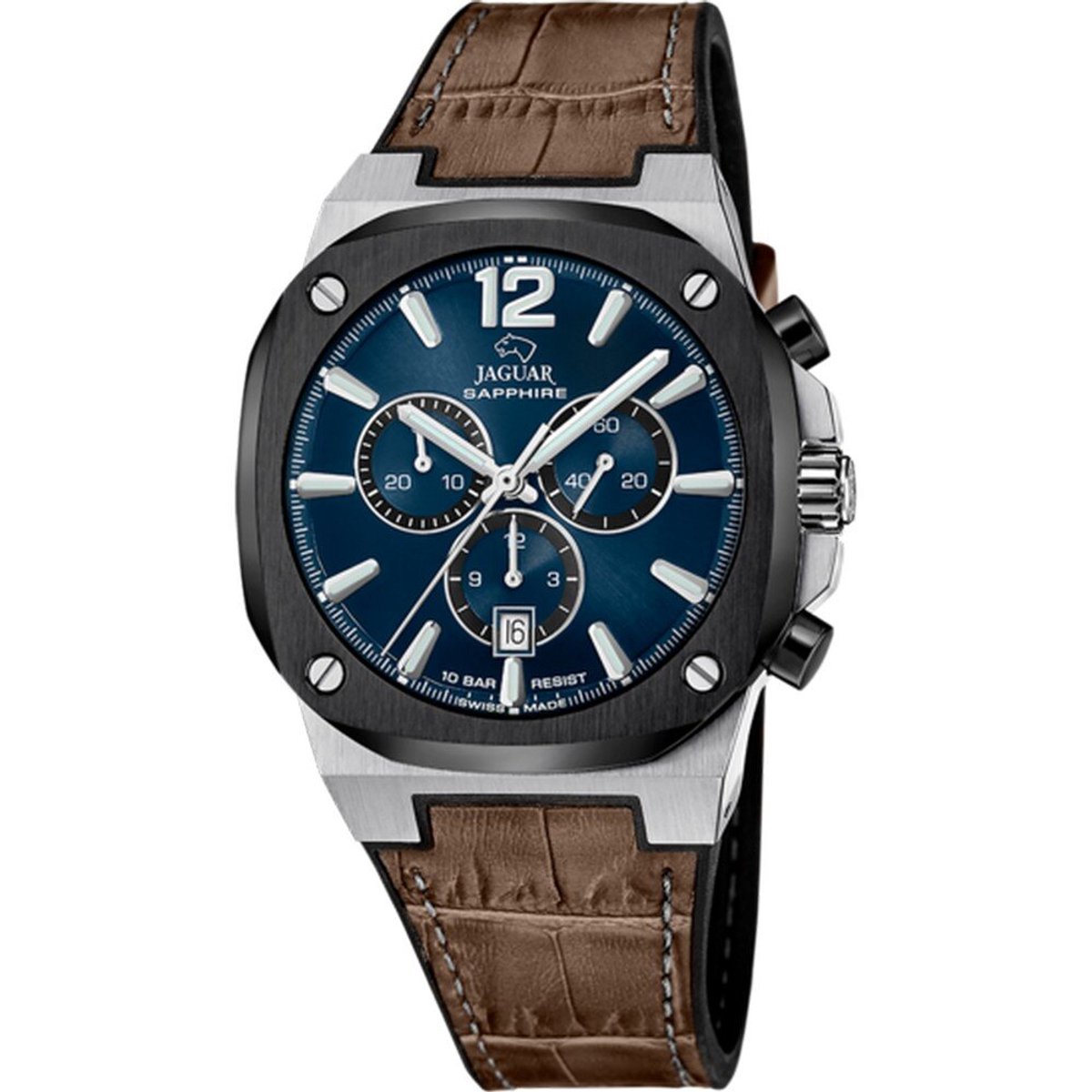 Jaguar - J1026-2 - Polshorloge - Chronograaf - Heren