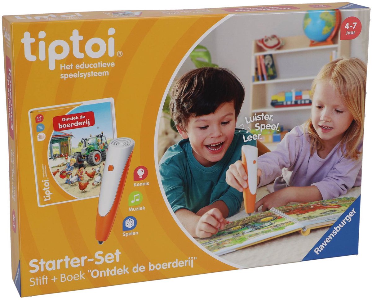 Tiptoi® starter set ontdek de boerderij