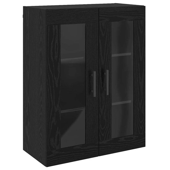 vidaXL Hoge kast met deuren 68x37x142 cm bewerkt hout wit, houten kast, dressoir, muurkast, opbergkast, wandkast, bijzetkast, boekenkast