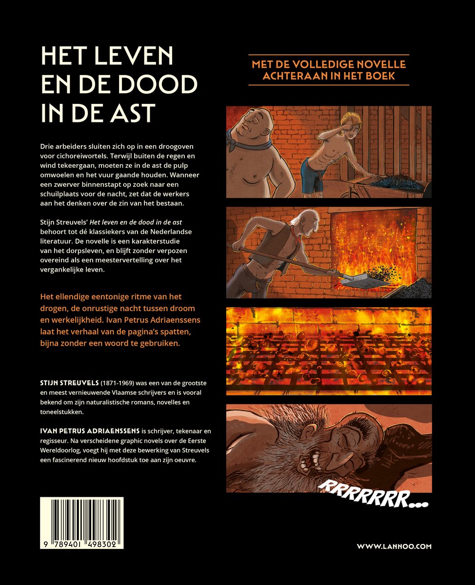 Het leven en de dood in de ast - back cover