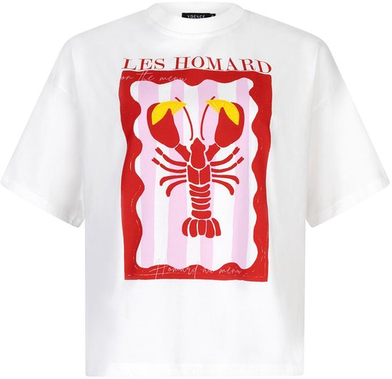 T-shirt Ydence Homard S Hss2511 Pink Femme Taille - L
