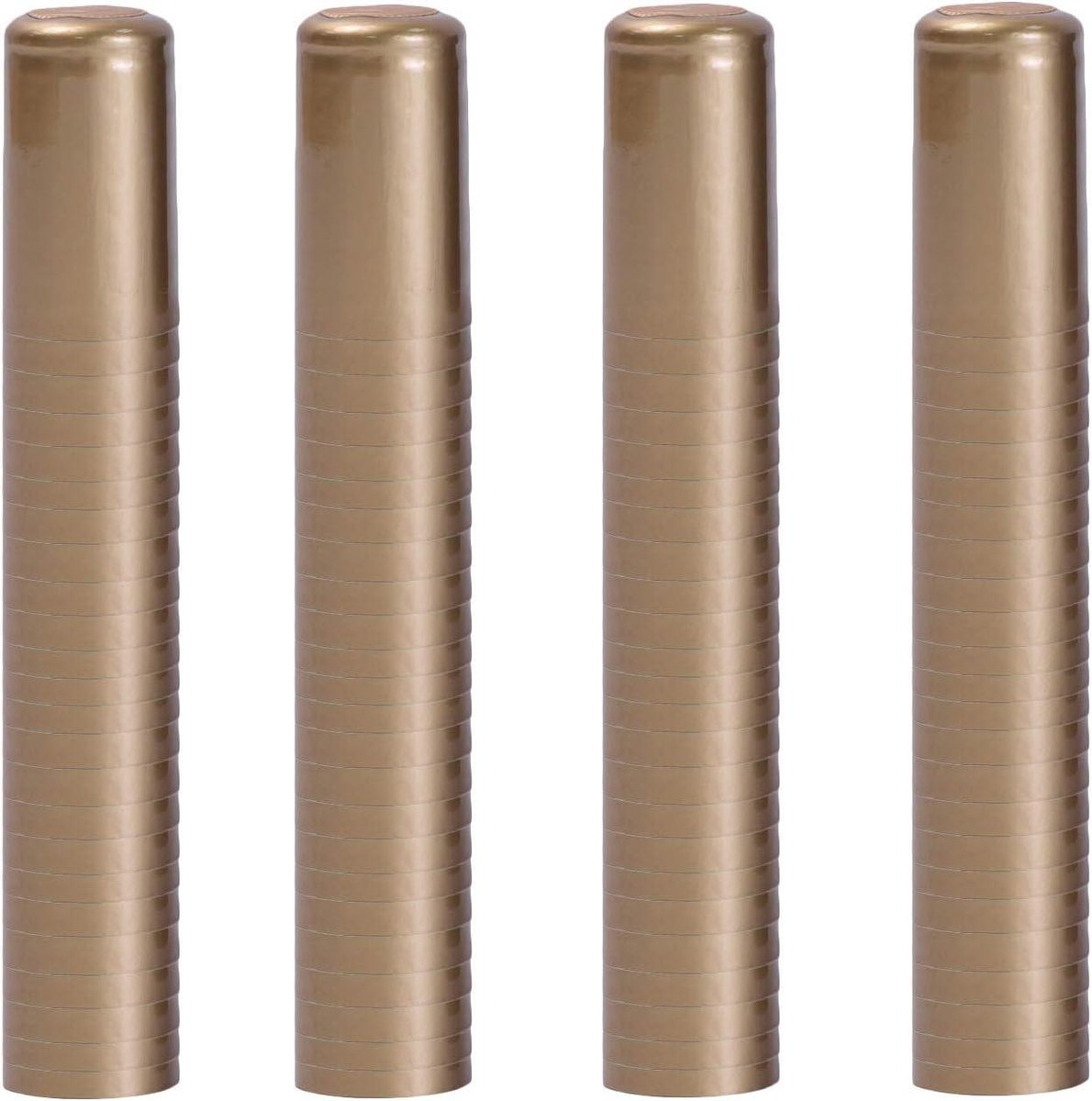 Allecto Plus - Plastic Krimp Kapsules (100 stuks) voor Wijnflessen in Restaurants, Wijnwinkels, Kantoren, Thuis en Horecagelegenheden
