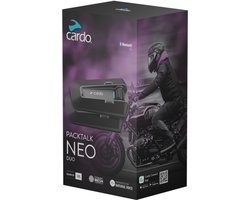 Cardo Packtalk Neo Dual Bluetooth Communicatiesysteem - Maat - Bluetooth Intercom
