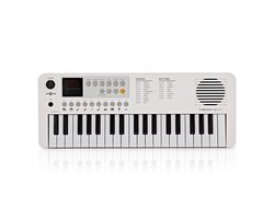 VISIONKEY-1 Mini Elektrisch Keyboard 37 Toetsen - Kinderen - Wit