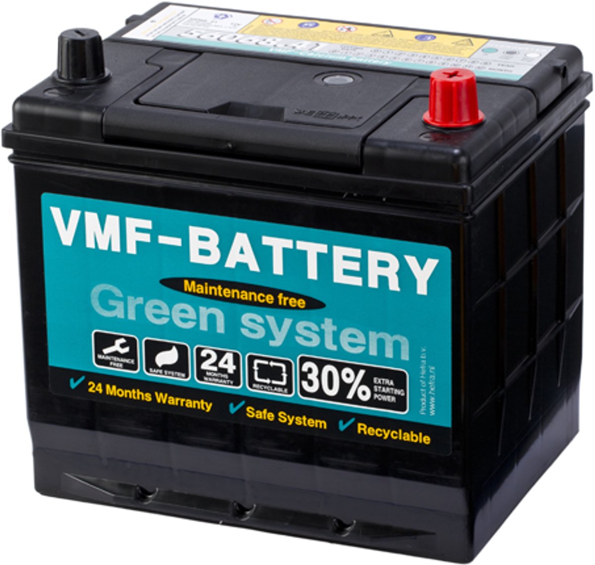 VMF Calcium SMF 12V 60Ah - Loodzuur - Startaccu - 56068B1