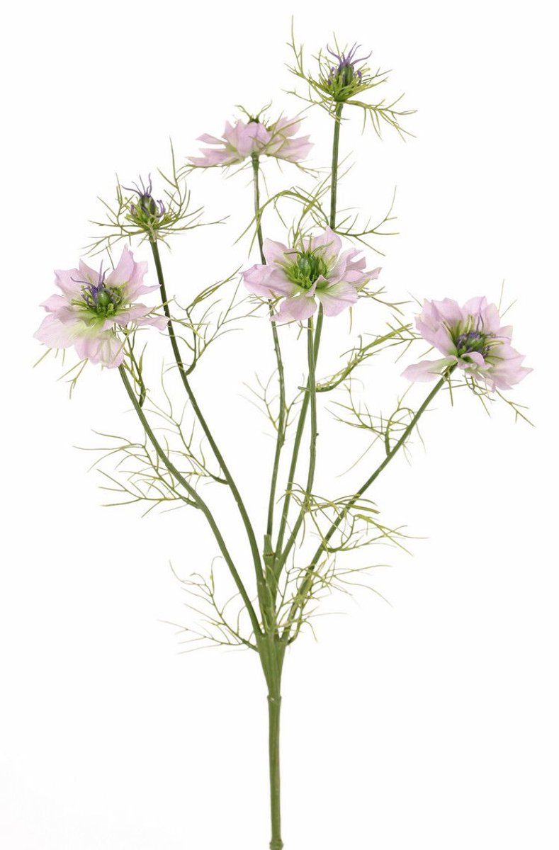 Driesprong collection - Nigella lavendel h65 cm kunstbloem zijde n...