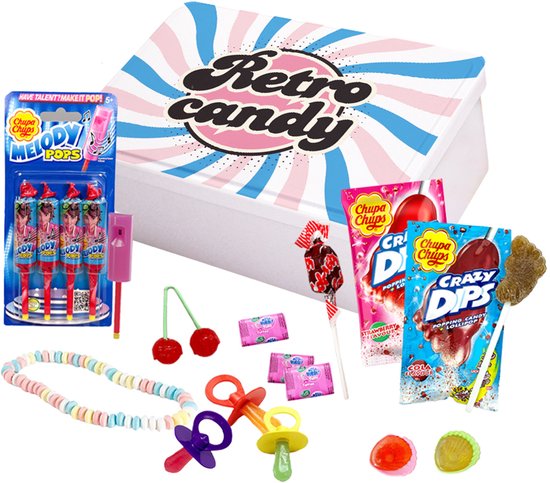 Foto: Nostalgische candy tin box retro snoep retro candy 471g
