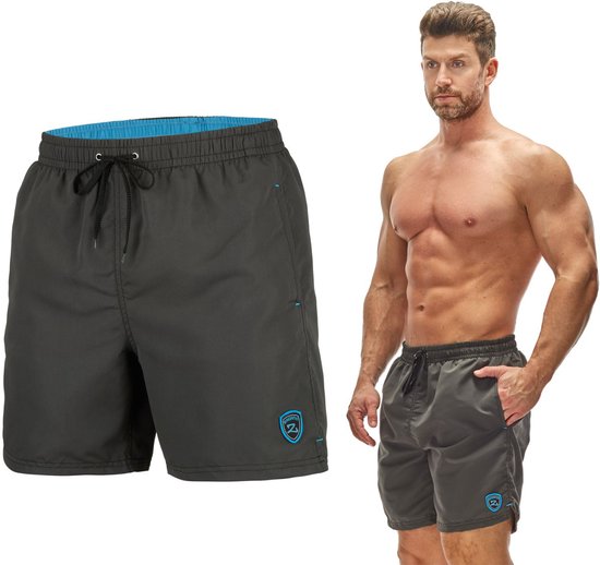 ZAGANO - Short de bain homme - Taille 4XL - Séchage rapide - Short de bain Sport - Short de plage homme