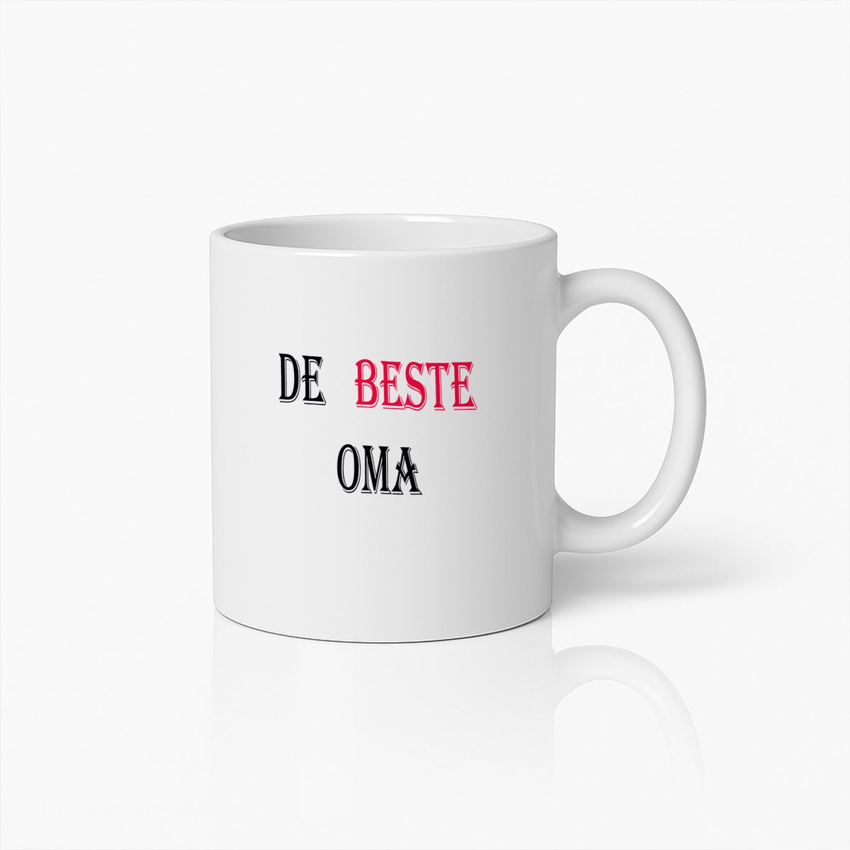Beste Oma Koffiemok - 'De Beste Oma' – Hartelijke Keramische Beker Cadeau Voor Grootmoeders