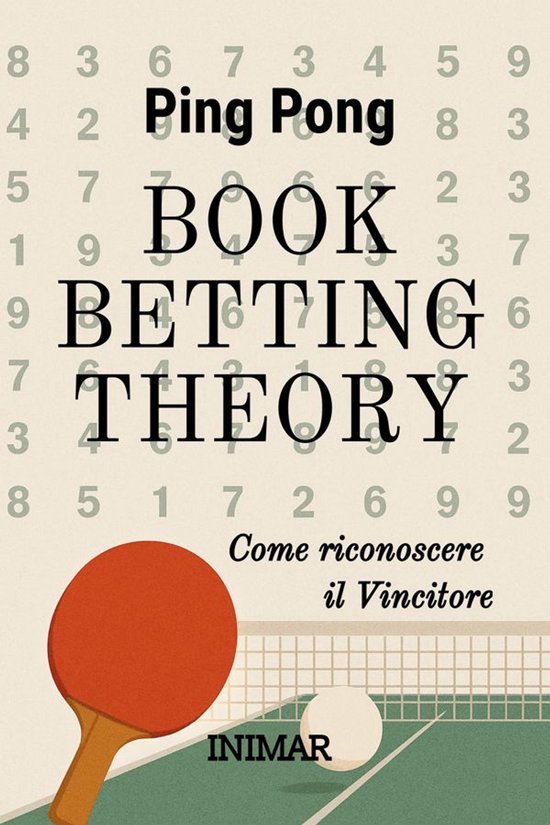 Ping Pong Book Betting Theory - cover