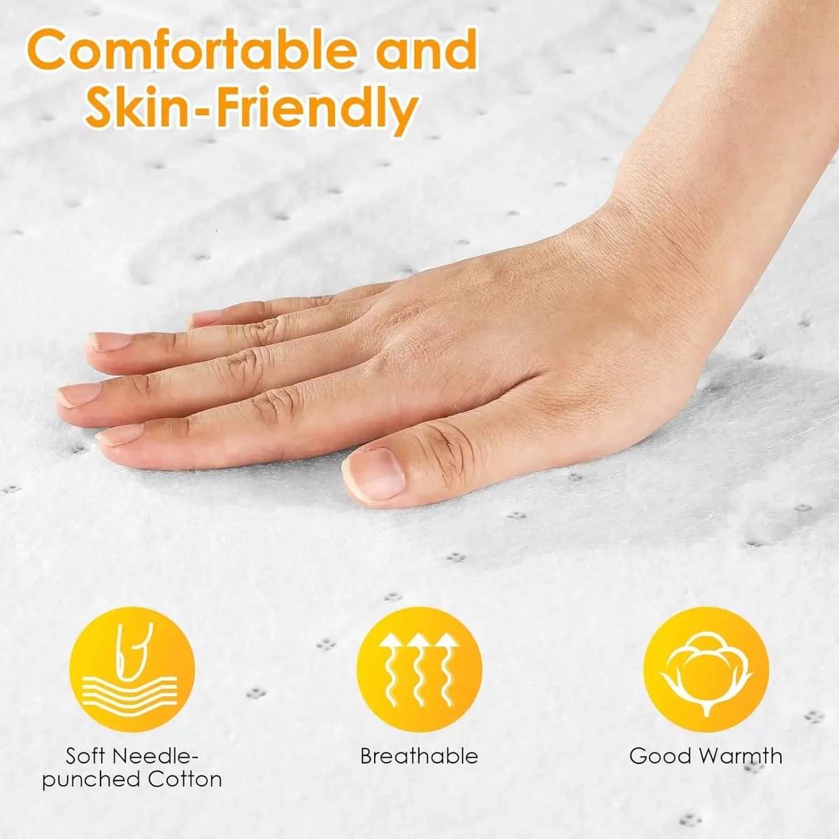 Serolux® Elektrische Onderdeken 1 Persoon 6 Temperatuurstanden - afbeelding 3